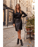 Jupe longue noire Frida