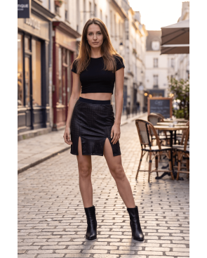 Jupe longue noire Omella
