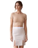 Jupe longue blanche Natacha Jupe longue blanche Natacha