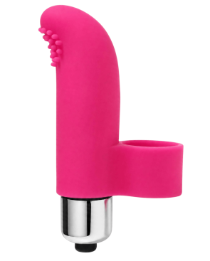 Doigt Chinois Vibrant Picots Rose 1 dosette de lubrifiant — Pocket Pleasure