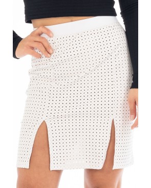 Jupe longue blanche Natacha