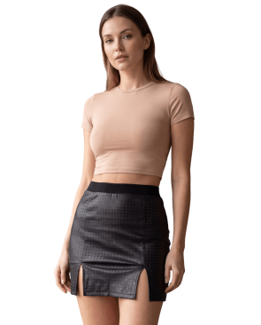 Jupe courte noir Stella