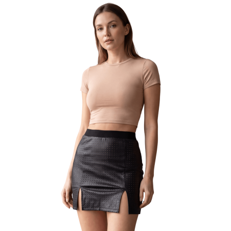 Jupe courte noir Stella
