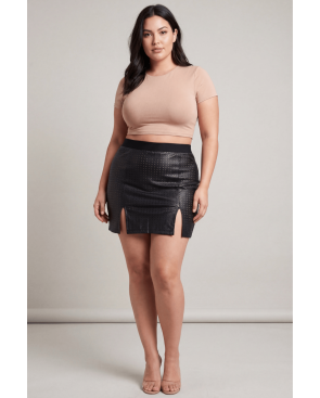 Jupe courte noir Stella
