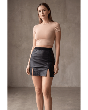 Jupe courte noir Stella
