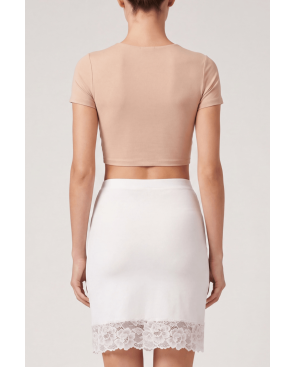 Jupe longue blanche Maria