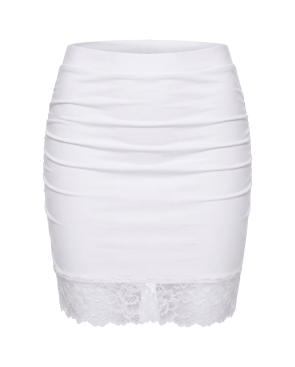 Jupe longue blanche Maria