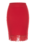 Jupe longue rouge Maria Jupe longue rouge Maria