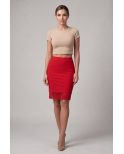 Jupe longue rouge Maria Jupe longue rouge Maria