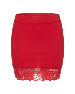 Jupe courte rouge Marina