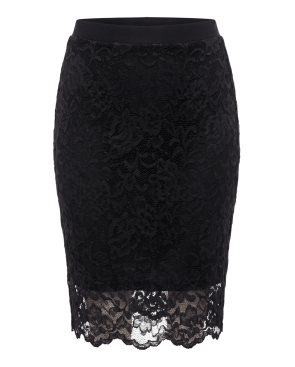 Jupe longue noire Catalina