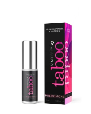 TABOO PHEROMONE FEMME Brume Corporelle aux Phéromones pour Femme 15 ml - RUF