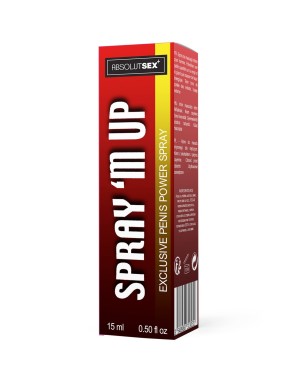 SPRAY M'UP ÉRECTION Spray de Massage Intime pour Homme 15 ml - RUF