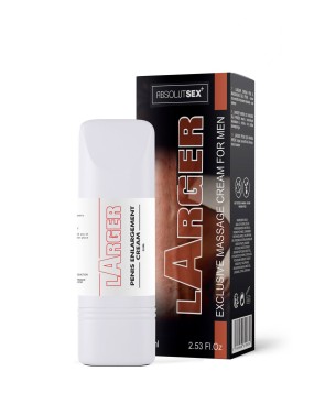 LARGER Crème de Massage pour le Pénis 75 ml - RUF