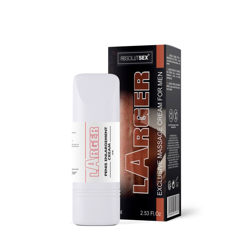 LARGER Crème de Massage pour le Pénis 75 ml - RUF LARGER Crème de Massage pour le Pénis 75 ml - RUF