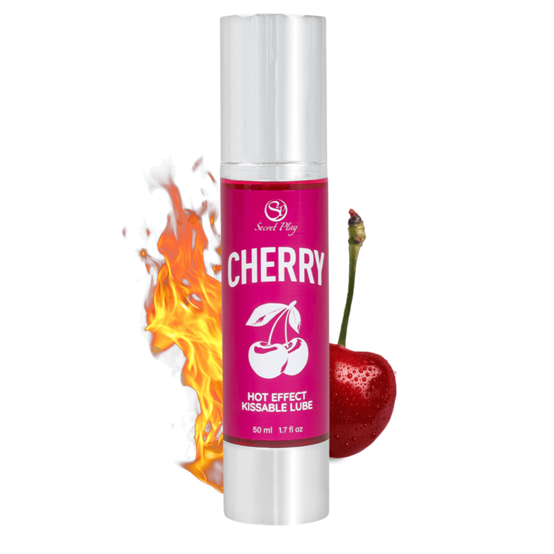2 en 1 Lubrifiant et huile de massage cerise chauffant 2 en 1 Lubrifiant et huile de massage cerise chauffant