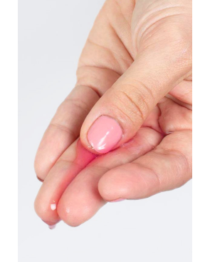 2 en 1 Lubrifiant et huile de massage cerise chauffant