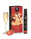 Spray pour plaisir oral saveur vin pétillant à la fraise 20 ml - Shunga Spray pour plaisir oral saveur vin pétillant à la fraise 20 ml - Shunga
