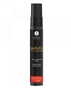 Spray pour plaisir oral saveur vin pétillant à la fraise 20 ml - Shunga