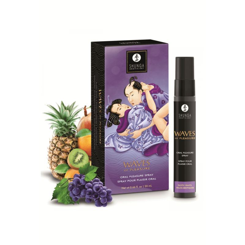Spray pour plaisir oral saveur fruits exotiques 20 ml - Shunga Spray pour plaisir oral saveur fruits exotiques 20 ml - Shunga