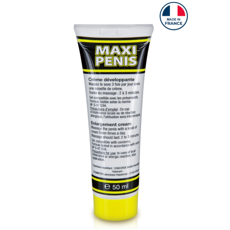 Crème Développante Homme Maxi Pénis 50 ml