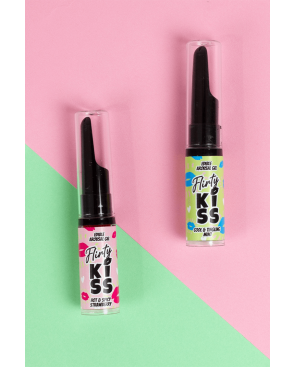Gels pour Sexe Oral Fraise  Menthe  Flirty Kiss 2×8 gr Secret Play