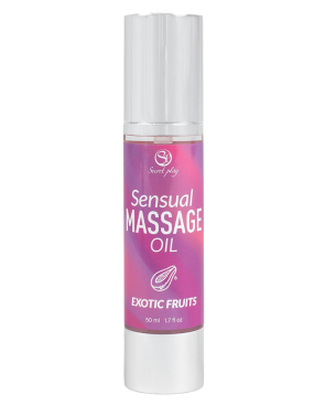 Huile de massage fruits exotiques 50 ml Secret Play