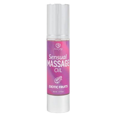 Huile de massage fruits exotiques 50 ml Secret Play