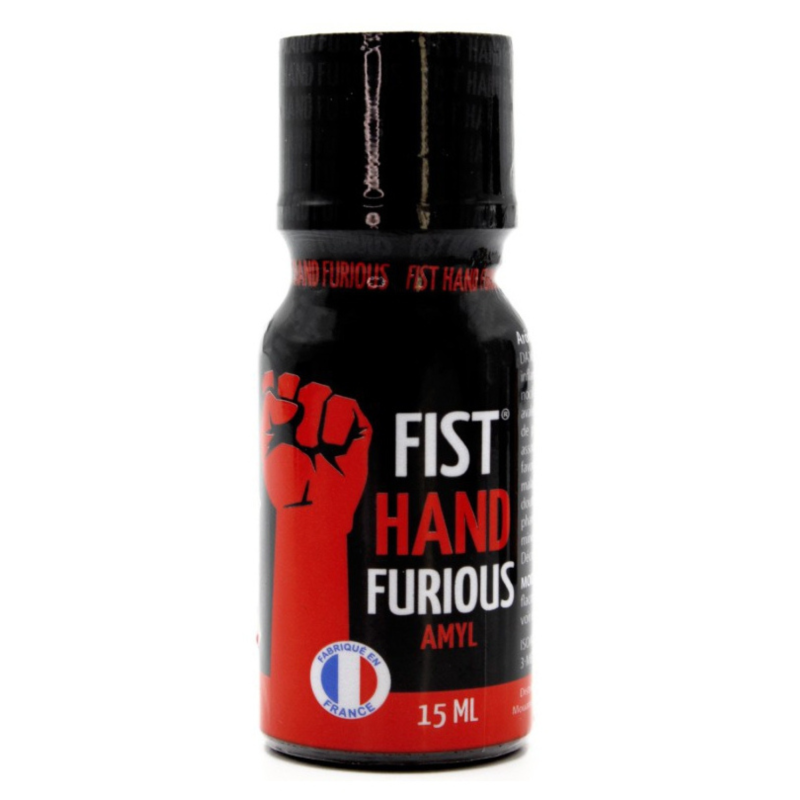 Poppers arôme Amyl Fist Hand Furious 15 ml Poppers arôme Amyl Fist Hand Furious 15 ml