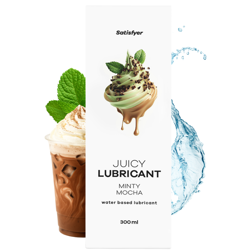 Lubrifiant à base d'eau Mochaccino mentholé 300 ml Satisfyer Lubrifiant à base d'eau Mochaccino mentholé 300 ml Satisfyer