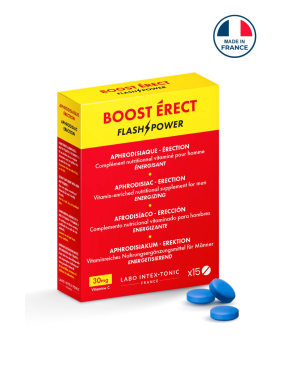 Stimulant homme Boost Erect 15 comprimés