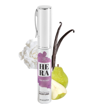Parfum aux phéromones pour femme HERA, format voyage 9.5 ml 