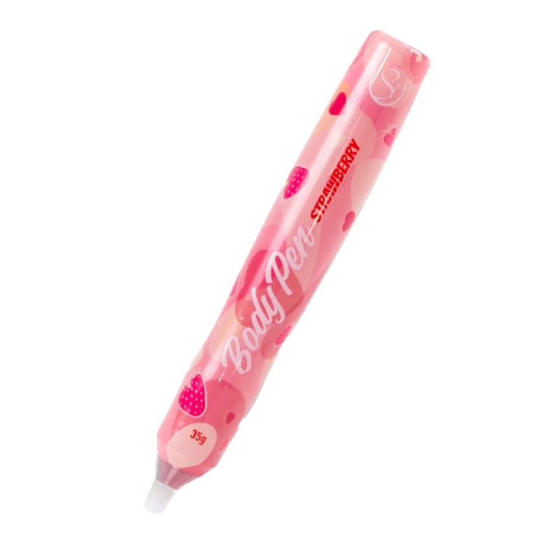 Stylo corporel bodypaint comestible fraise Stylo corporel bodypaint comestible fraise