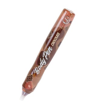 Stylo corporel bodypaint comestible chocolat
