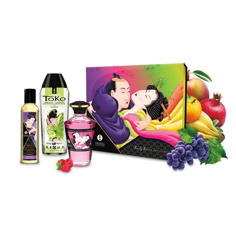 Coffret Baisers Fruités Shunga 3 produits 