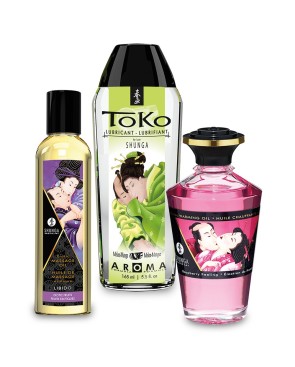 Coffret Baisers Fruités Shunga 3 produits 
