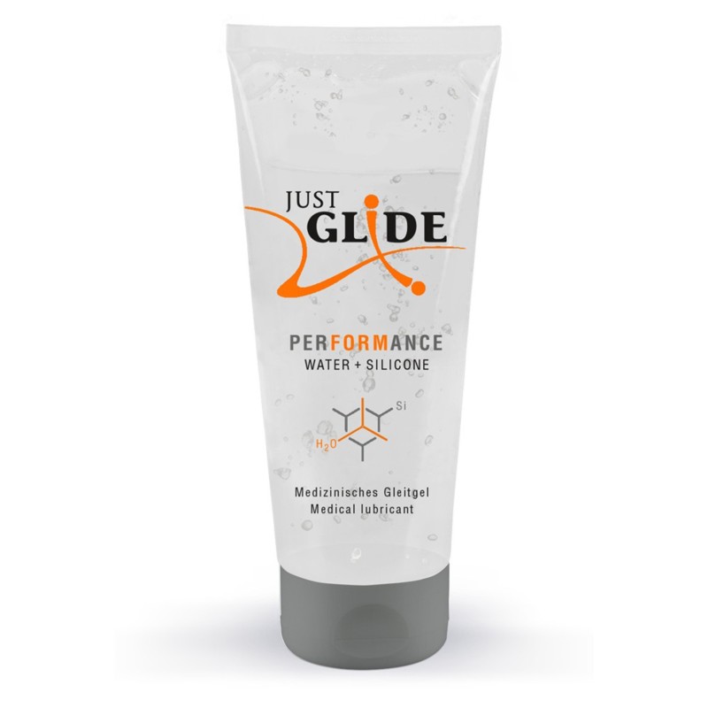 Gel lubrifiant PERFORMANCE à base d'eau et de silicone, végétalien 200ml 