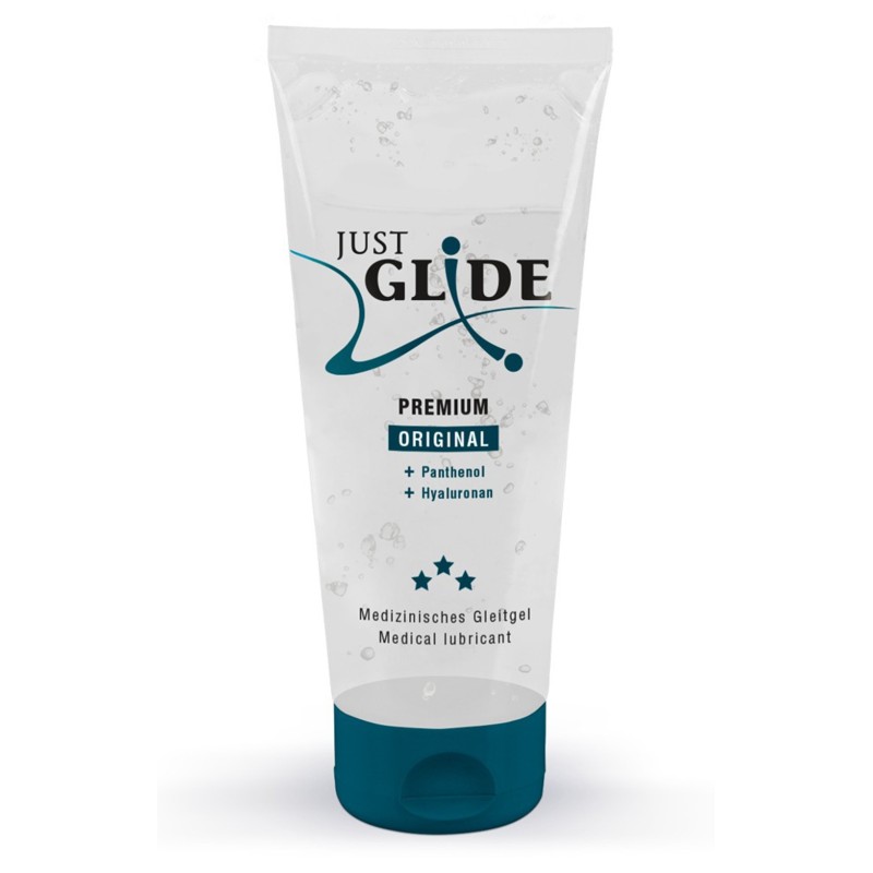 Gel lubrifiant PREMIUM à base d'eau, végétalien 200ml Gel lubrifiant PREMIUM à base d'eau, végétalien 200ml