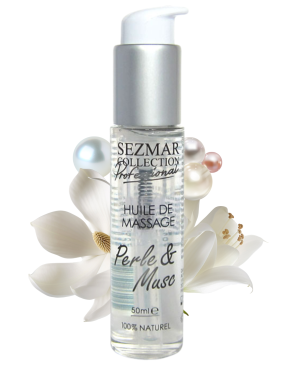 Huile de massage professionnelle Perle  Musc 100% naturelle 50 ml 