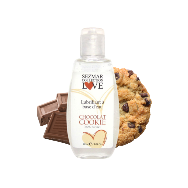 Lubrifiant à base d'eau 100% naturel Chocolat Cookie 90 ml Lubrifiant à base d'eau 100% naturel Chocolat Cookie 90 ml