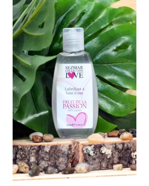 Lubrifiant à base d'eau 100% naturel Fruit de la passion 90ml 
