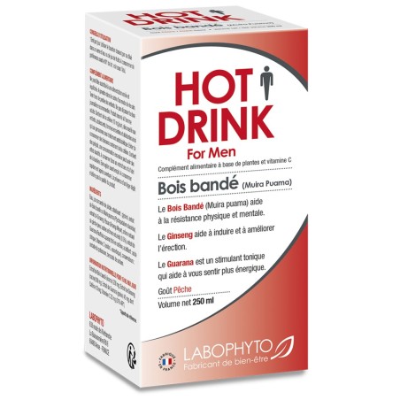 Hot Drink Homme Bois bandé 250 ml