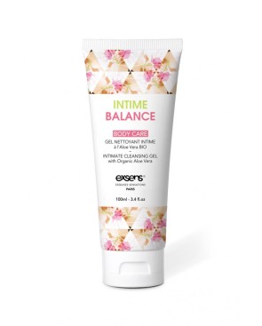 Gel nettoyant intime à l'aloe vera organique 100ml Intime Balance 