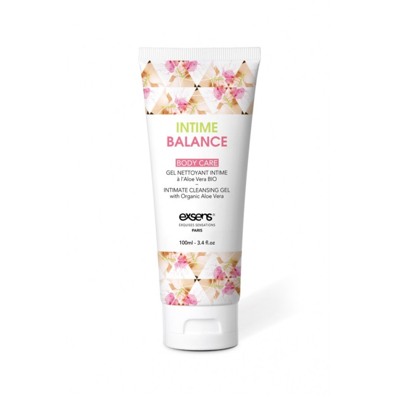 Gel nettoyant intime à l'aloe vera organique 100ml Intime Balance Gel nettoyant intime à l'aloe vera organique 100ml Intime Balance