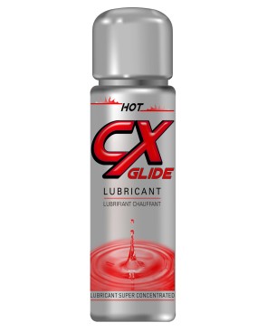 Lubrifiant chauffant à base d'eau 100 ML CX GLIDE