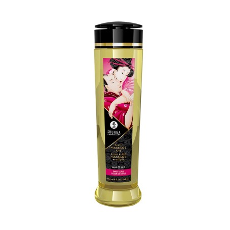 Huile de massage aphrodisiaque Coeur de Lotus 240ml