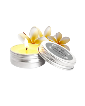 Mini Bougie de massage Monoï 30ml 100% naturelle