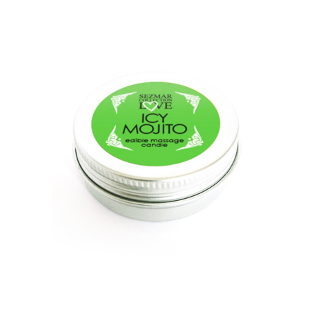 Mini Bougie de massage mojito 30ml 100% naturelle 