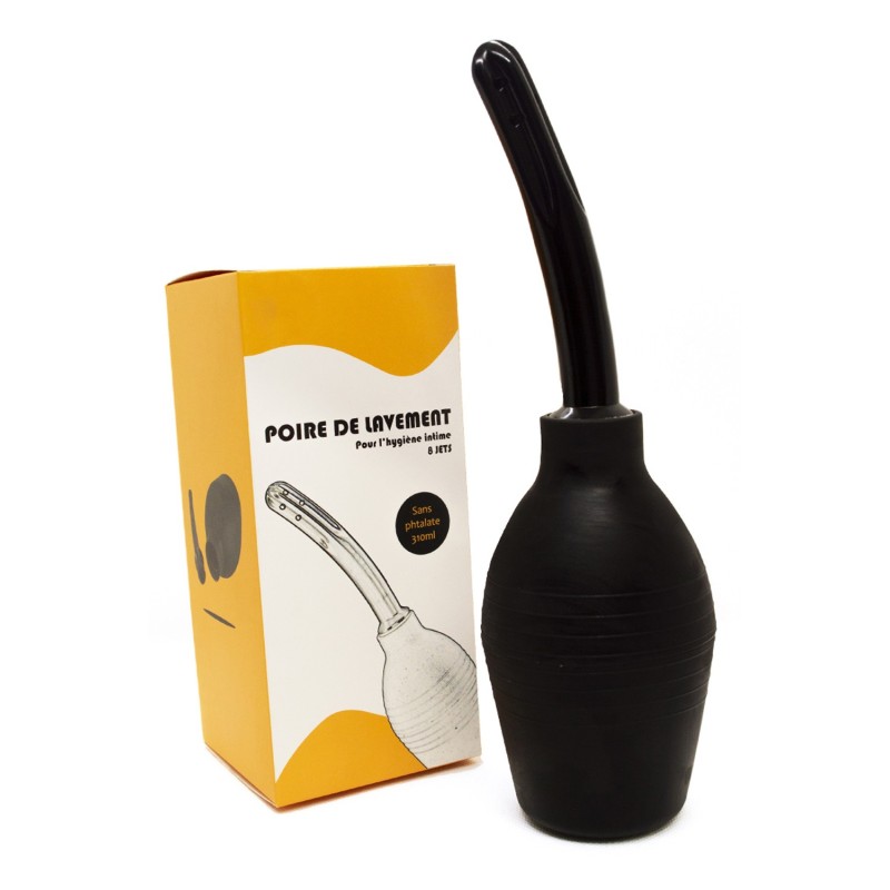 Poire de lavement 310 ML 8 jets directionnels Poire de lavement 310 ML 8 jets directionnels