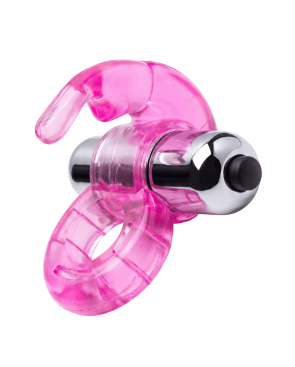 Anneau Vibrant Lapin Rose 1 dosette lubrifiant — Pocket Pleasure